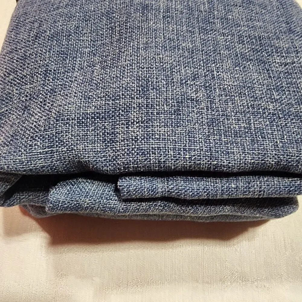 Threshold blackout curtain W50'' x L 63'' BLUE DENIM ARUBA